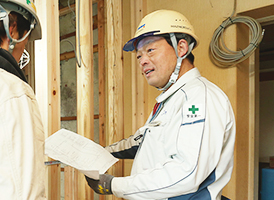 作業から監督まで一括体制