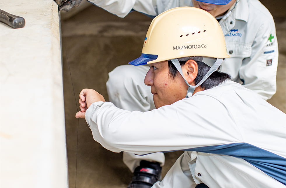 建設業、そして松本組を選んだ理由は?